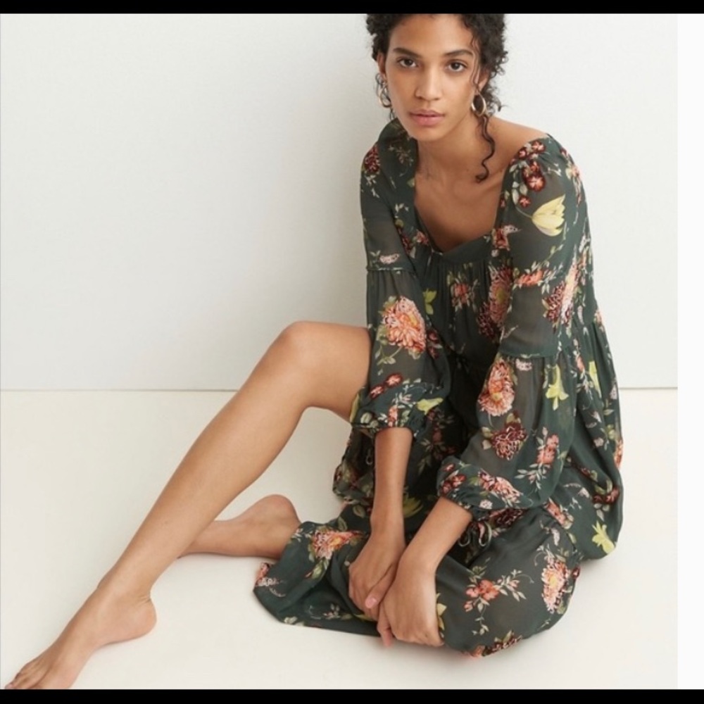 Anthropologie Evlin Maxi dress